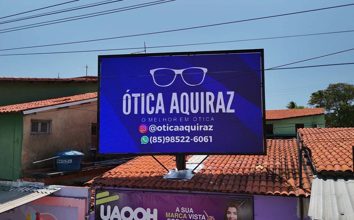 Painel de LED para lateral de campo