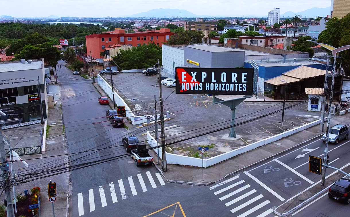 Painel de LED para lateral de campo