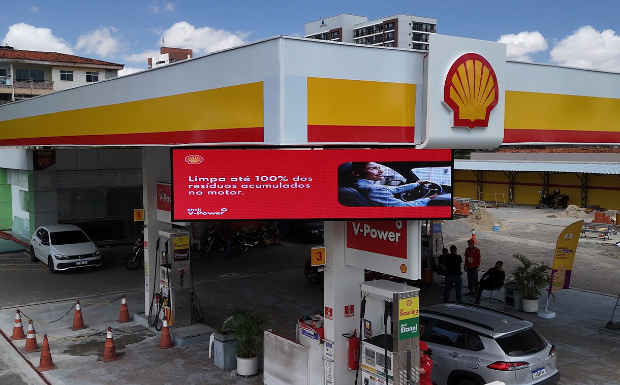 Painel de LED para lateral de campo