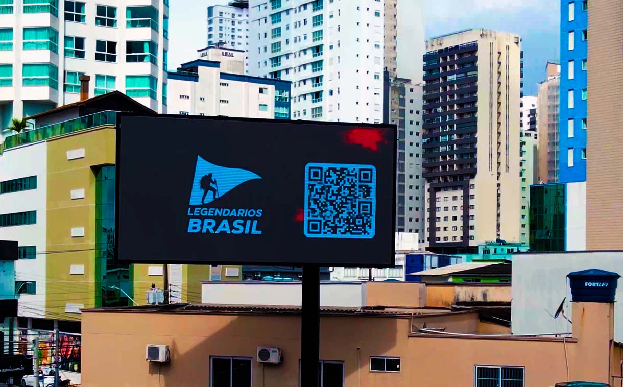 Painel de LED para lateral de campo