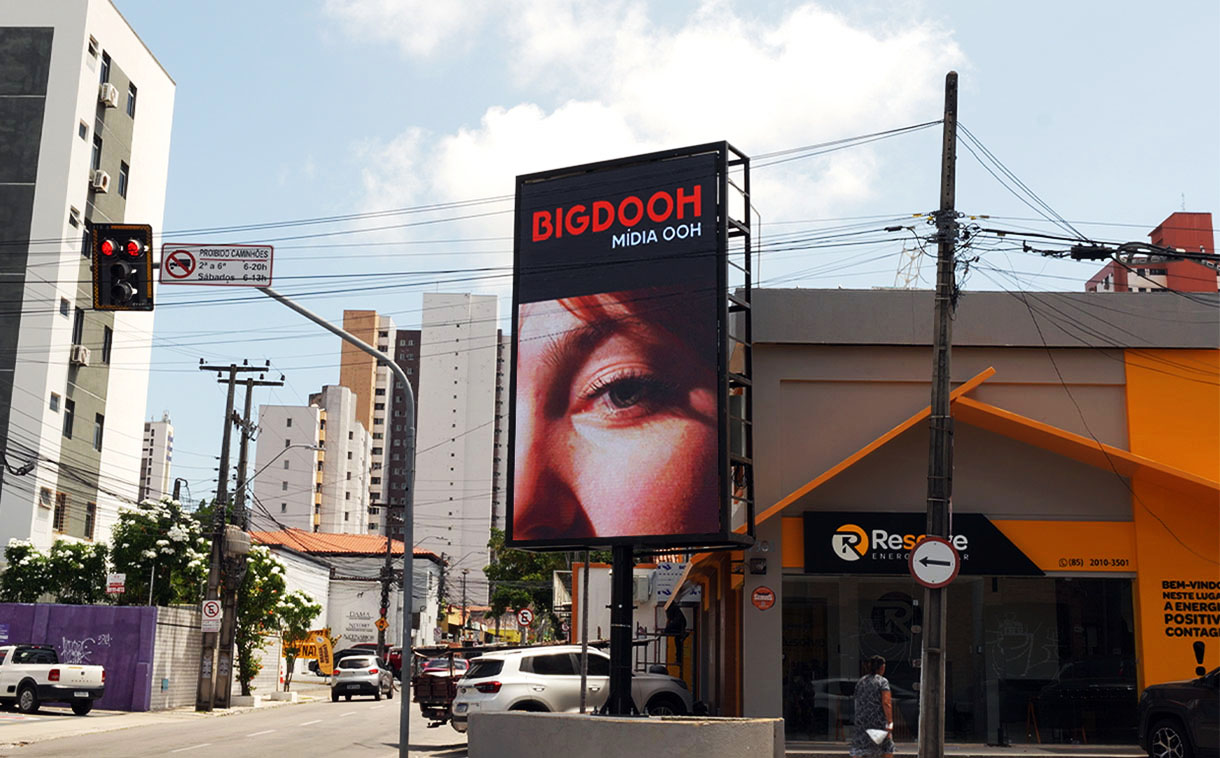 Painel de LED para lateral de campo