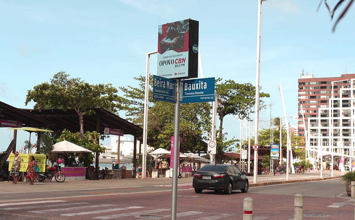 Painel de LED para lateral de campo