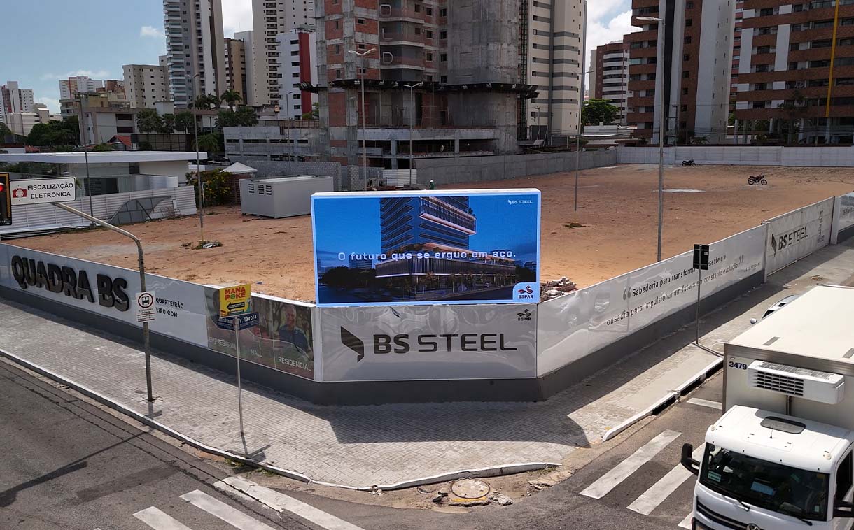 Painel de LED para lateral de campo