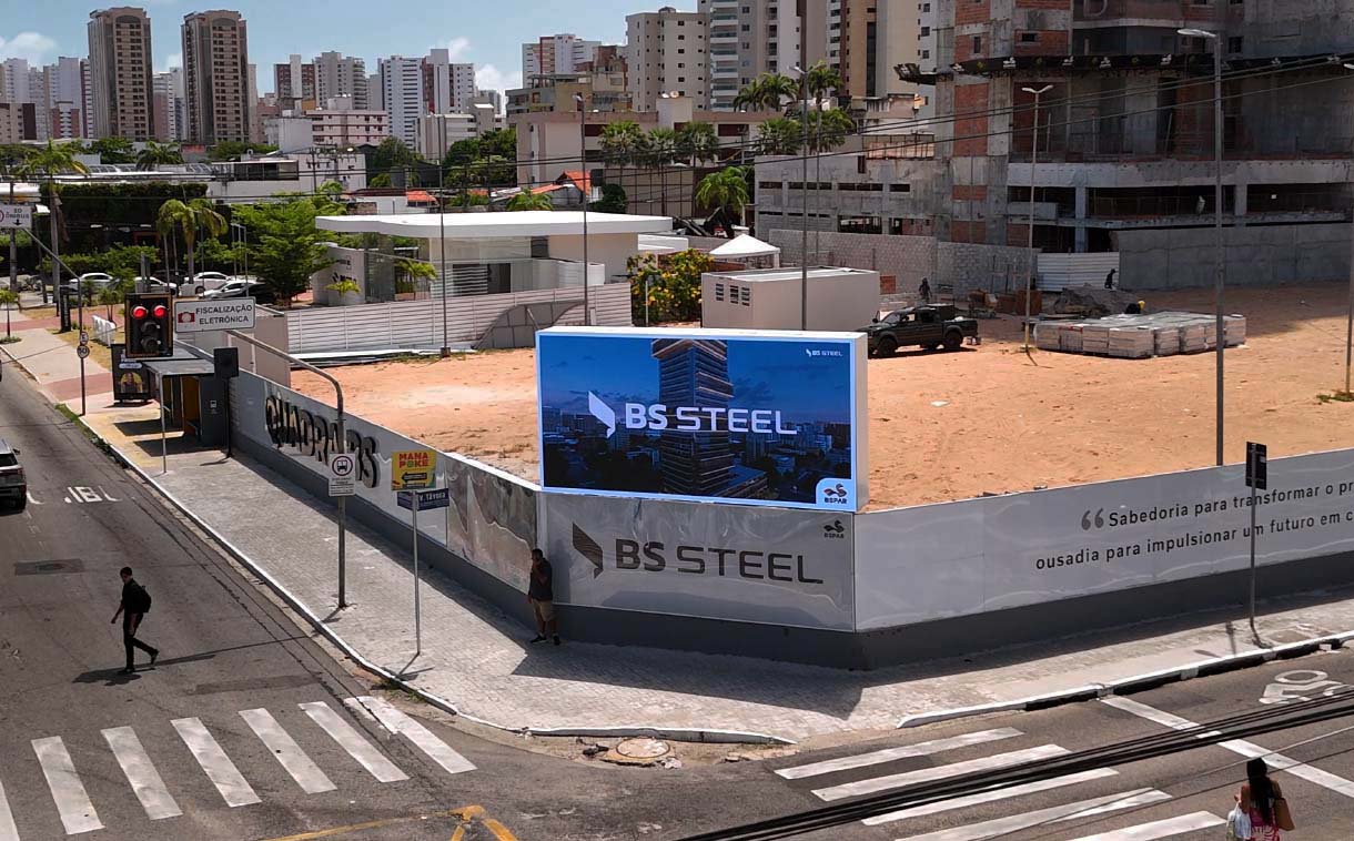 Painel de LED para lateral de campo