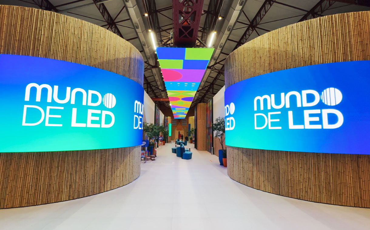 Painel de LED para lateral de campo