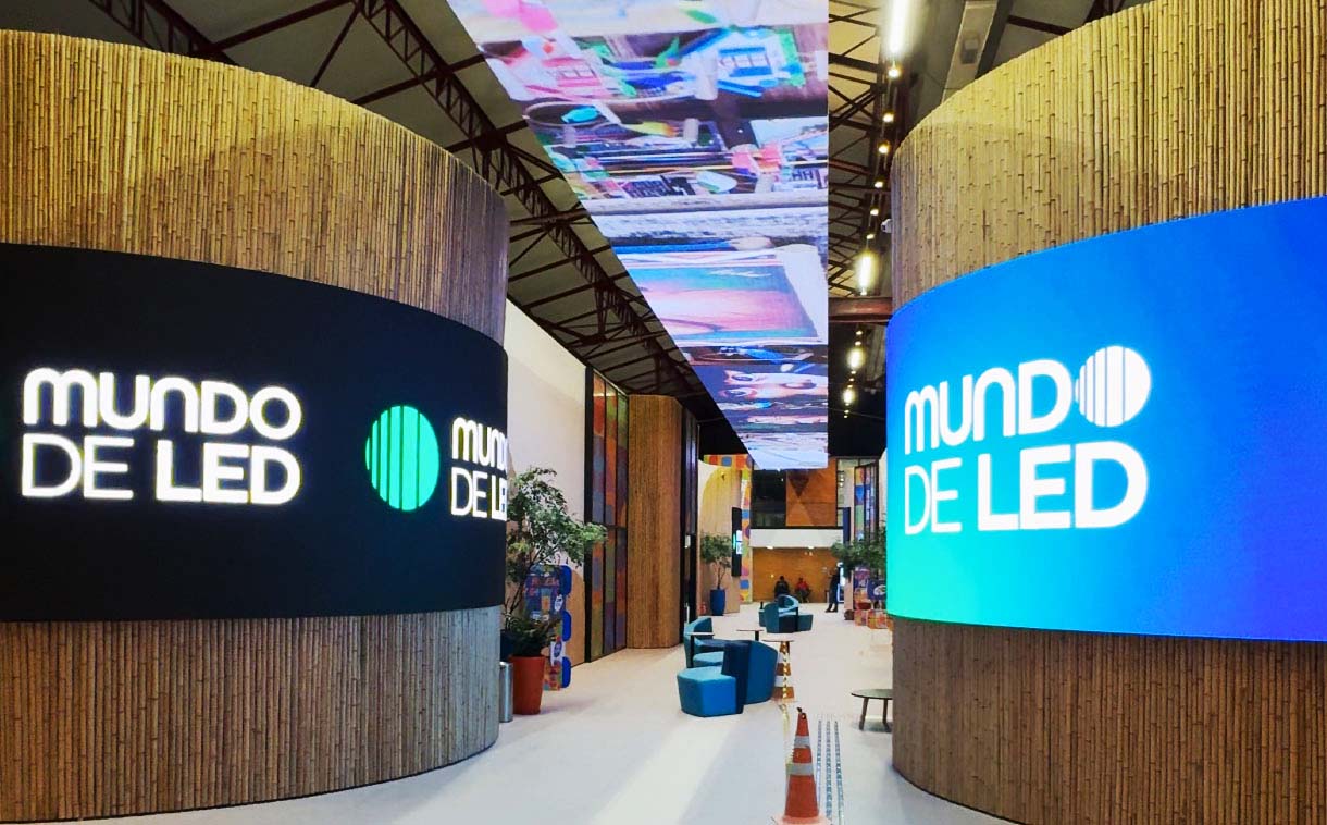 Painel de LED para lateral de campo