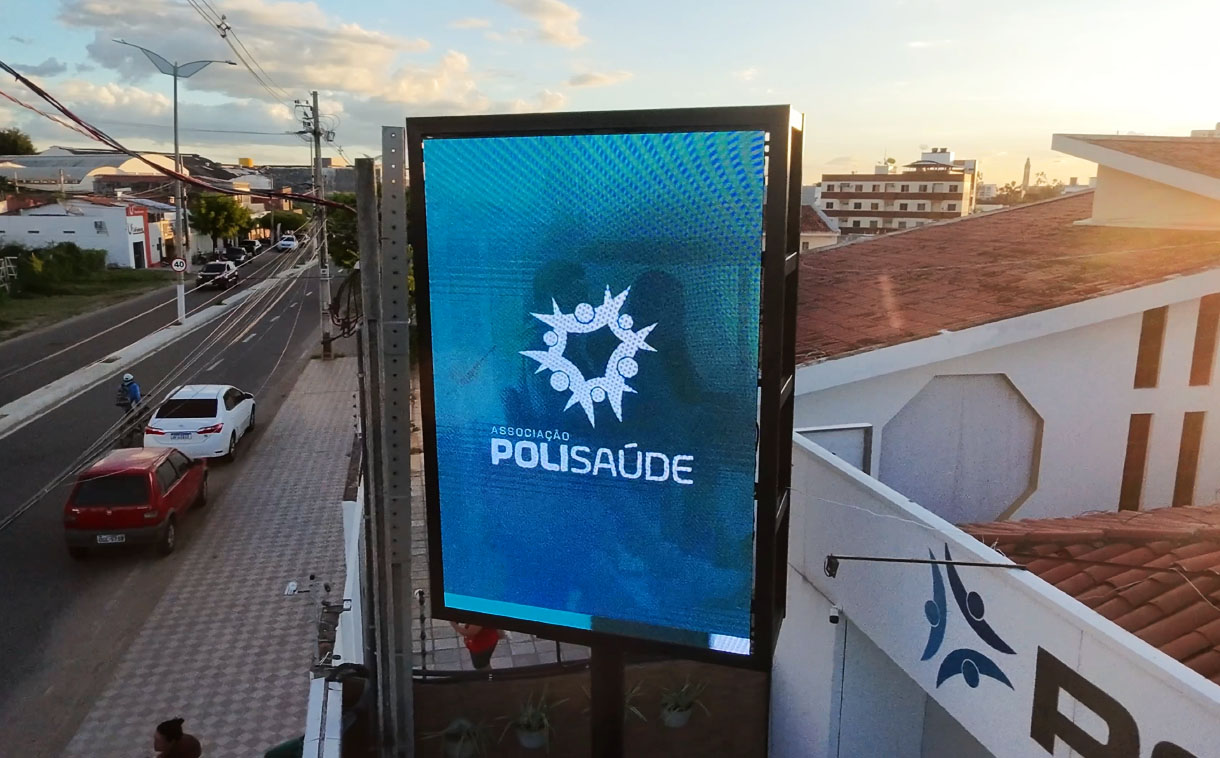 Painel de LED para lateral de campo