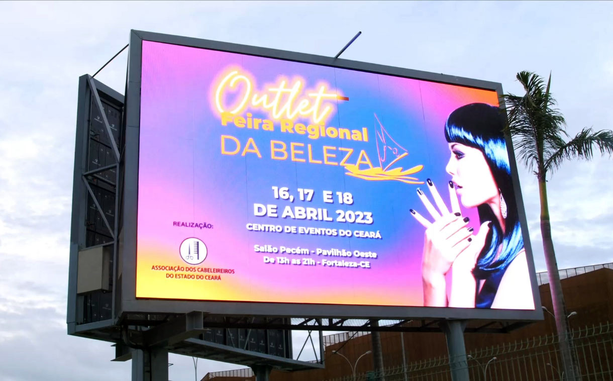 Painel de LED para lateral de campo