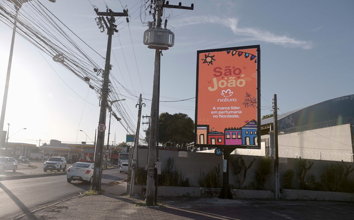 Painel de LED para lateral de campo