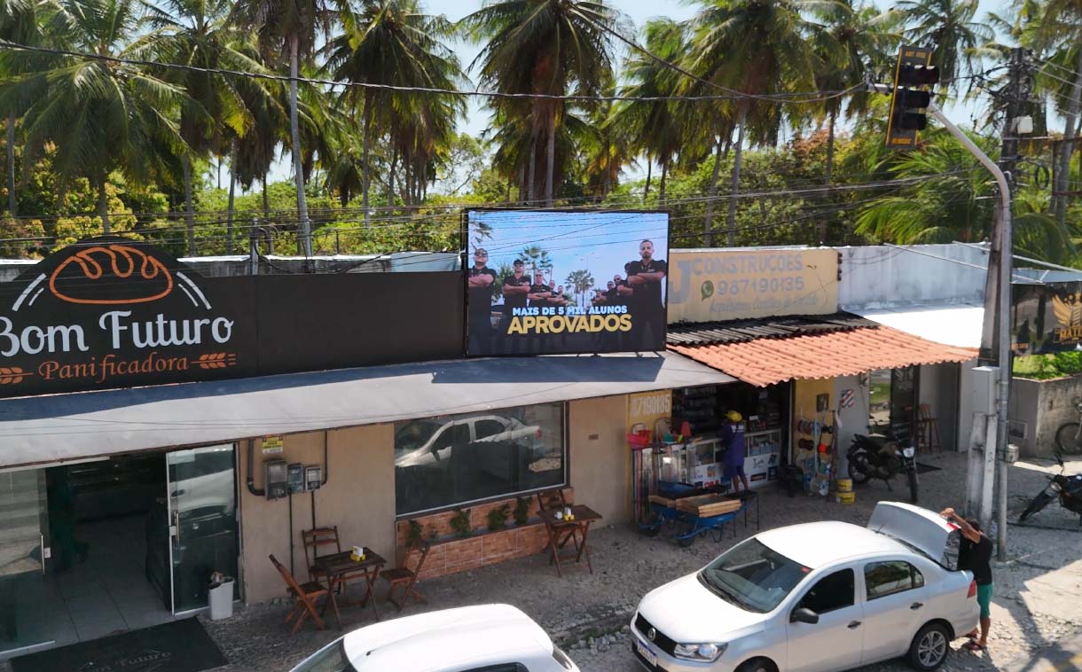 Painel de LED para lateral de campo