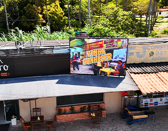 A publicidade ganha destaque em Eusébio CE com Painel de LED P5 3x2m P5