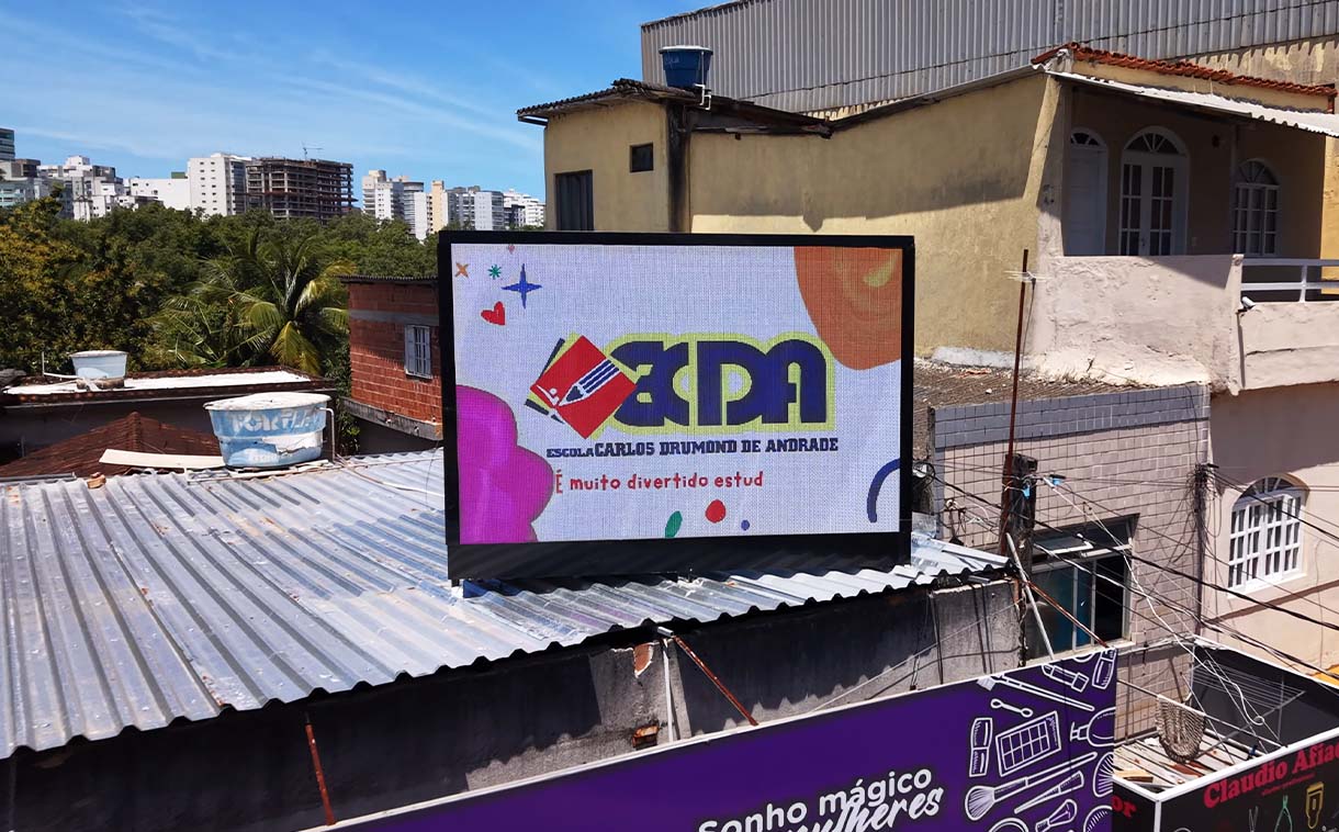 Painel de LED para lateral de campo