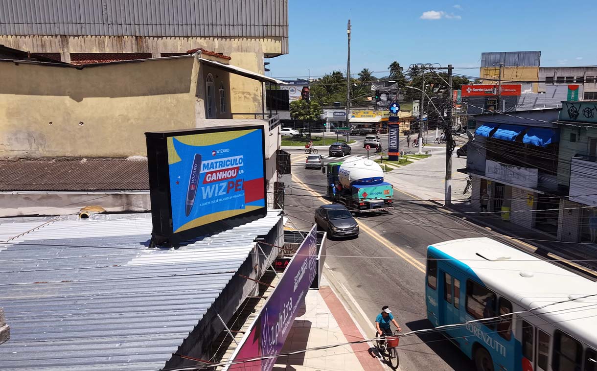Painel de LED para lateral de campo