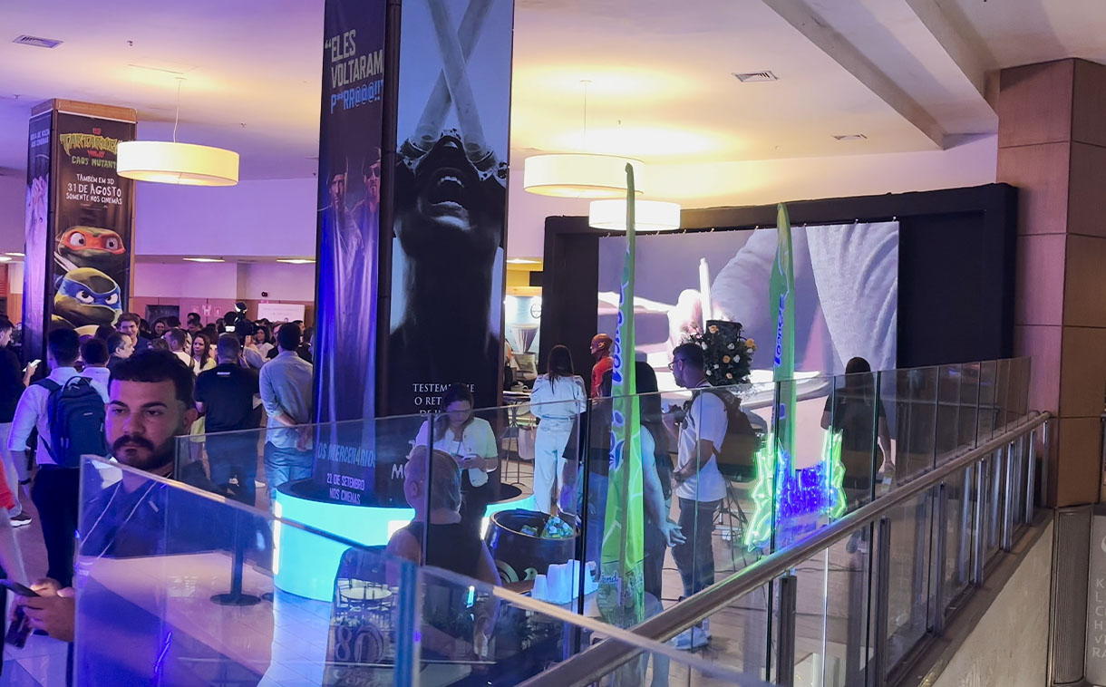 Painel de LED para lateral de campo