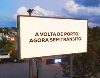 Publicidade regional ganha força com painel P8 da Mundo de LED em Pernambuco.