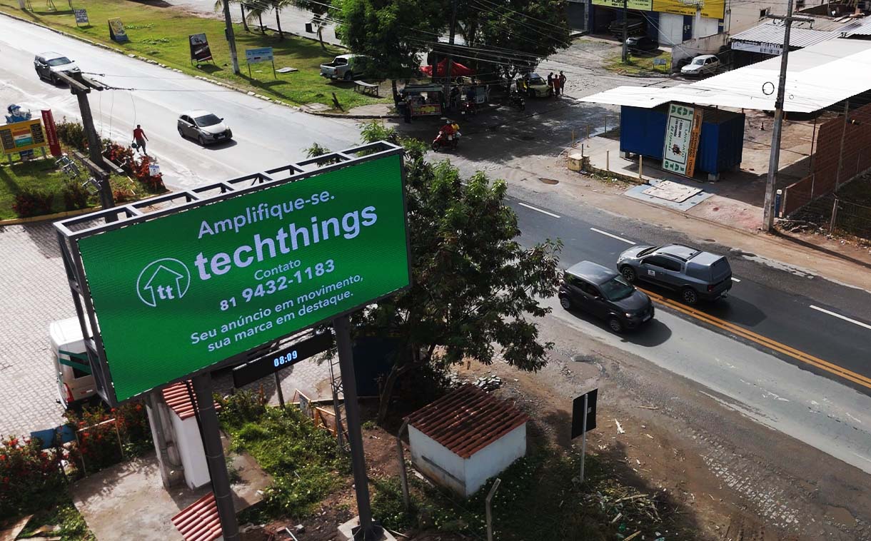 Painel de LED para lateral de campo