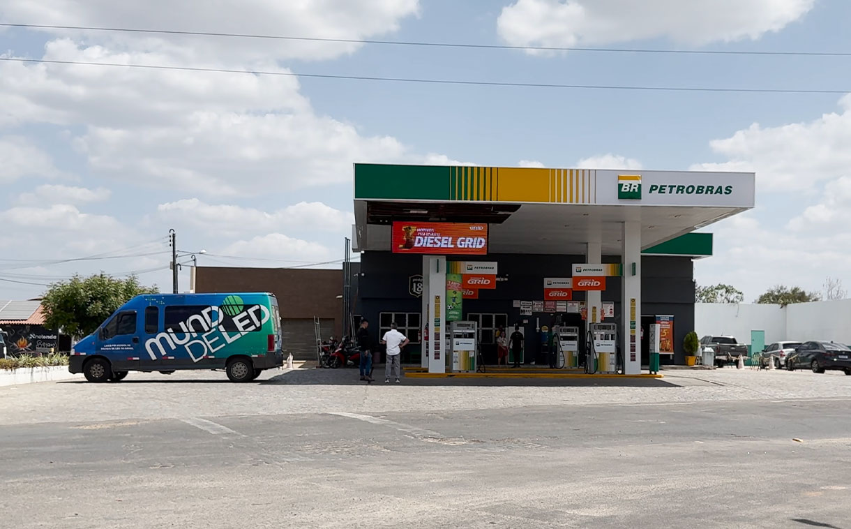 Painel de LED para lateral de campo