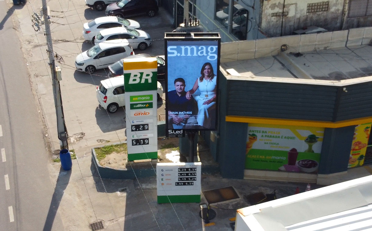 Painel de LED para lateral de campo