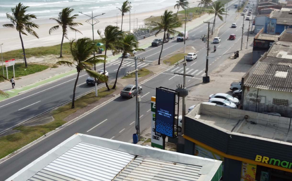 Painel de LED para lateral de campo