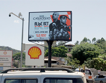 Painel de LED P5 em Posto de Combustível – Publicidade em Rodovia Movimentada | Mariana - MG