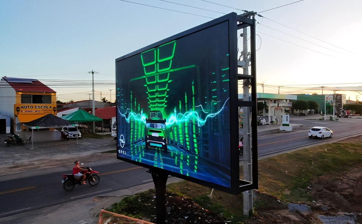 Painel de LED para lateral de campo