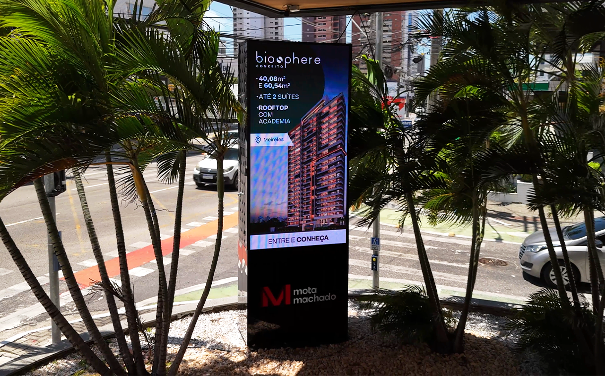 Painel de LED para lateral de campo