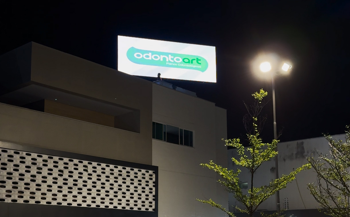 Painel de LED para lateral de campo