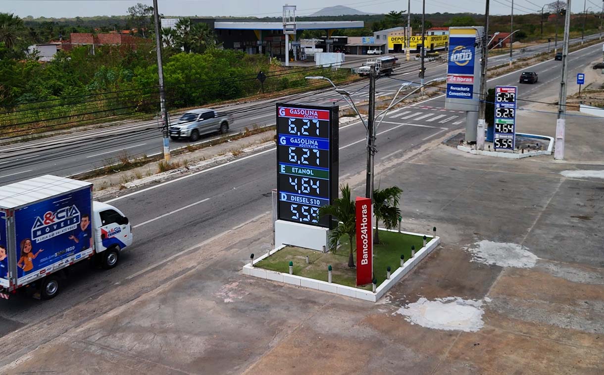 Painel de LED para lateral de campo
