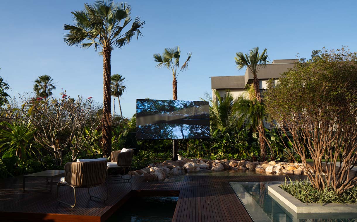 Painel de LED para lateral de campo