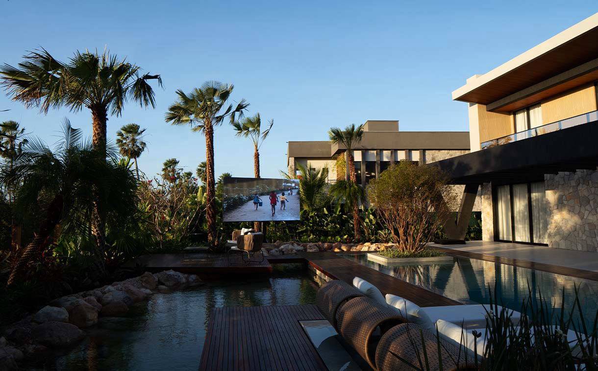 Painel de LED para lateral de campo