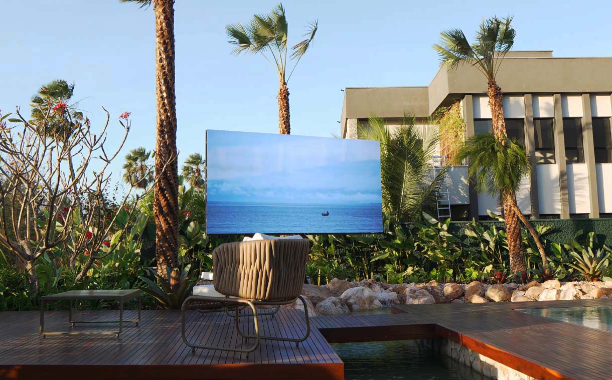 Painel de LED para lateral de campo