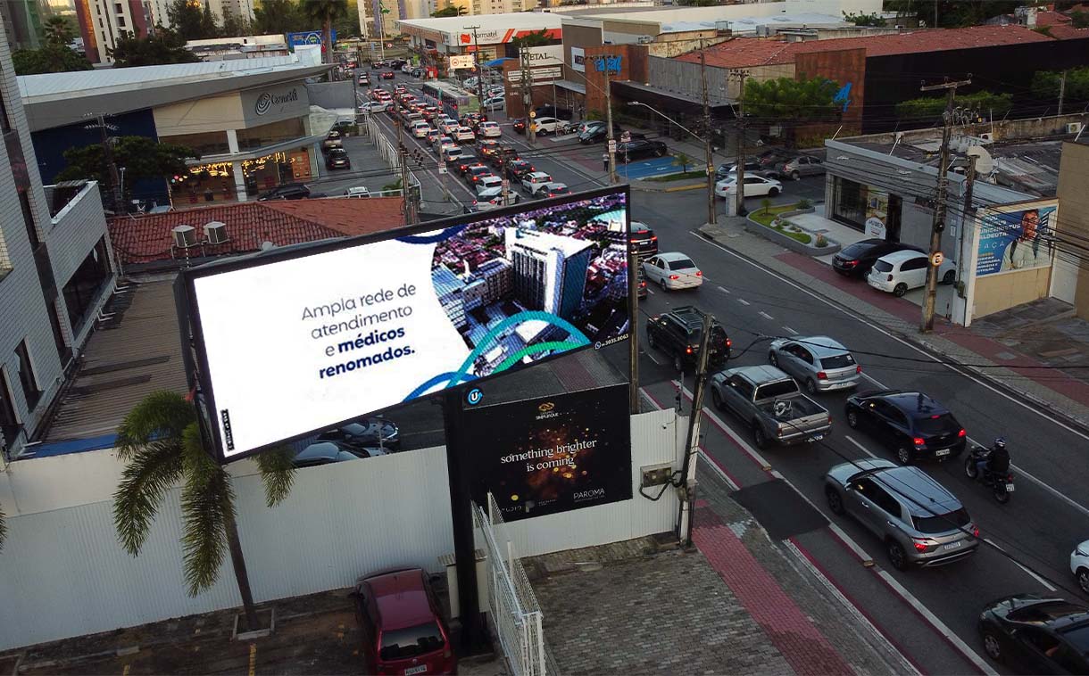 Painel de LED para lateral de campo