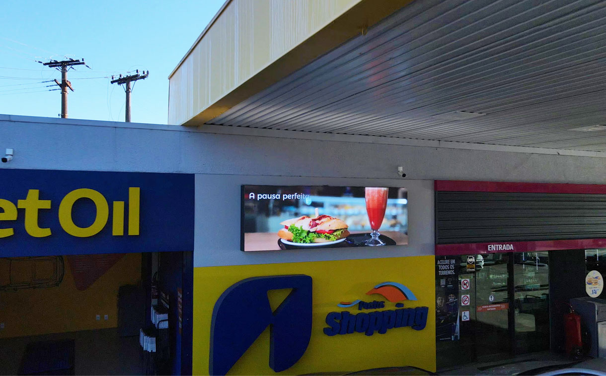 Painel de LED para lateral de campo
