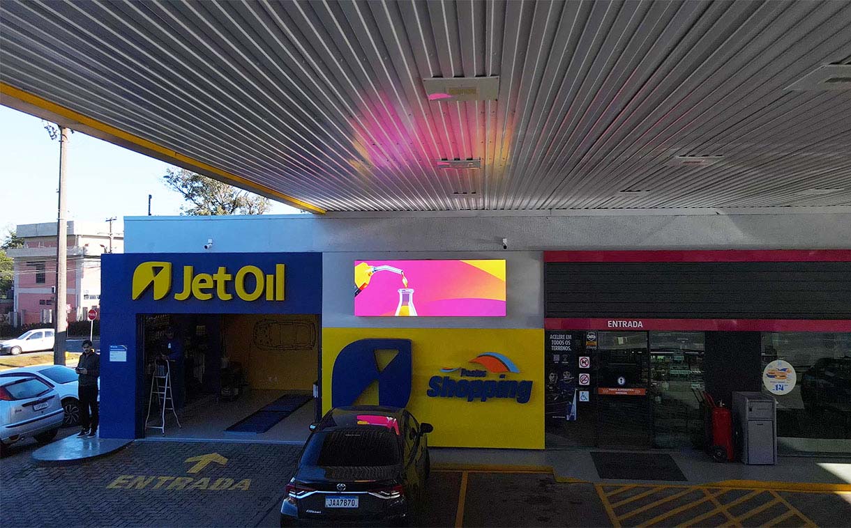 Painel de LED para lateral de campo