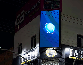 Painel P5 de 8 m² moderniza o cenário urbano de Pedreiras – MA