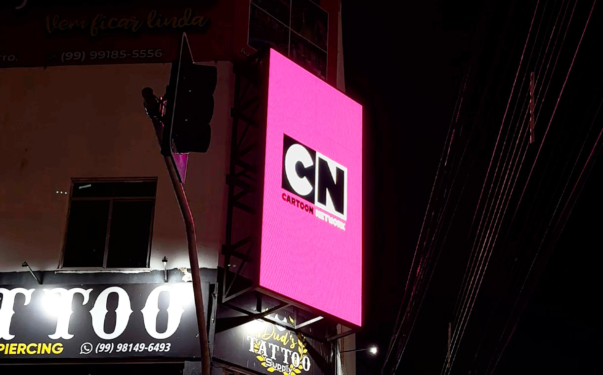 Painel de LED para lateral de campo