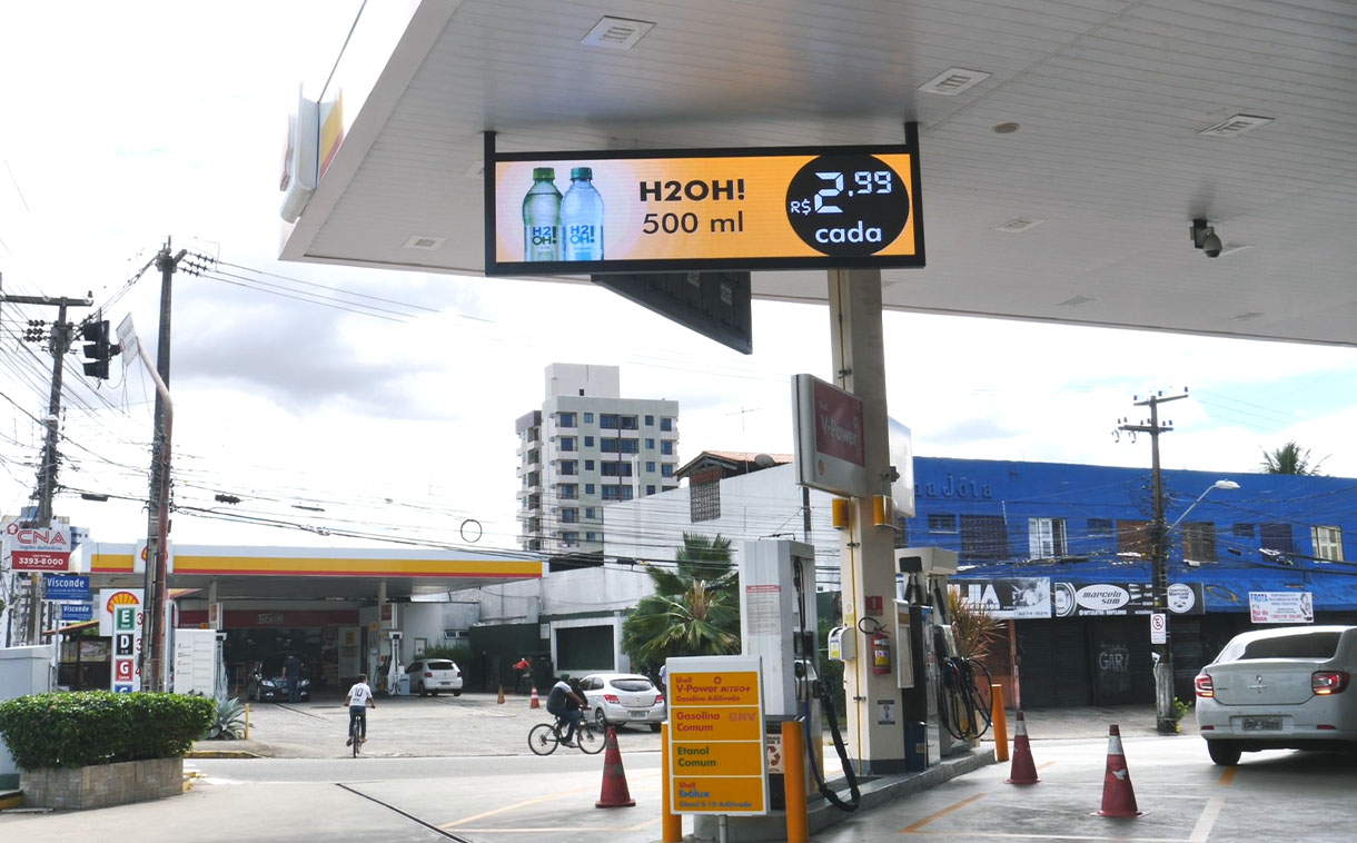 Painel de LED para lateral de campo