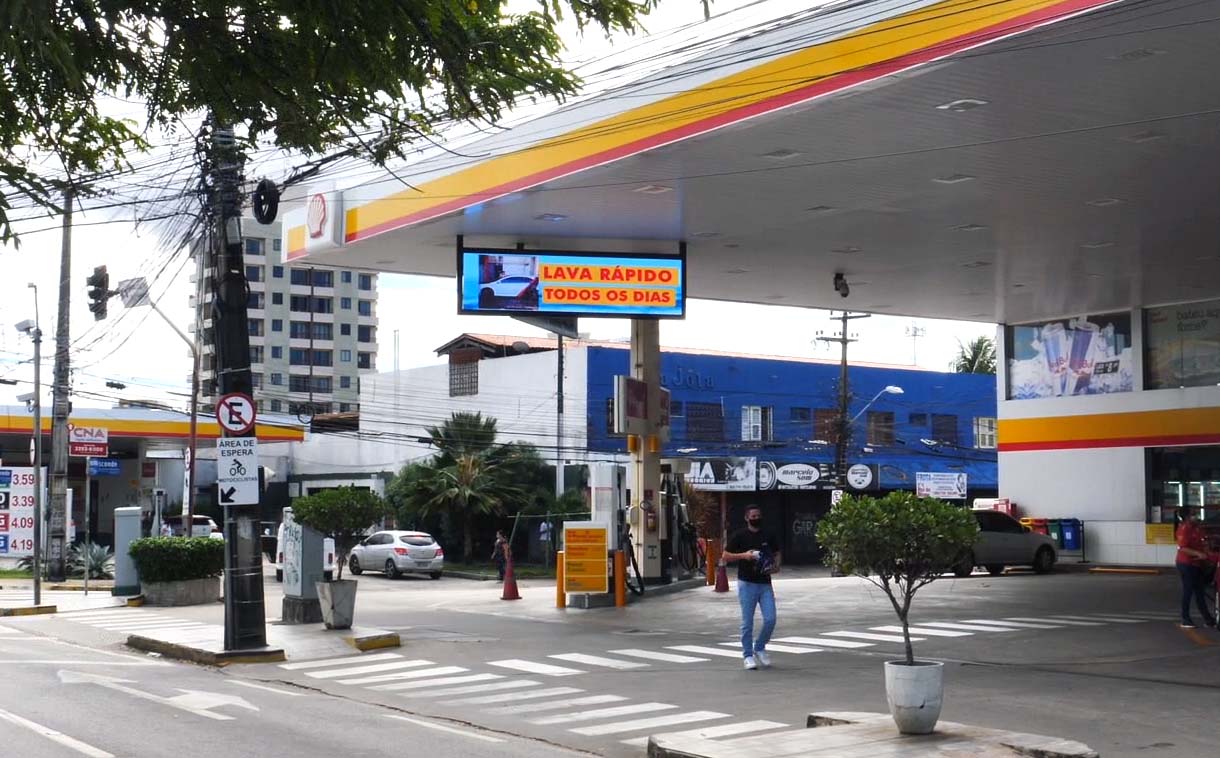 Painel de LED para lateral de campo