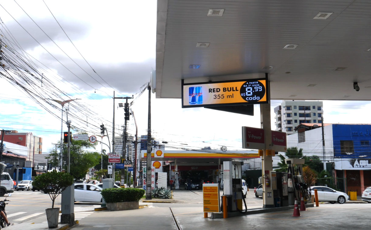 Painel de LED para lateral de campo