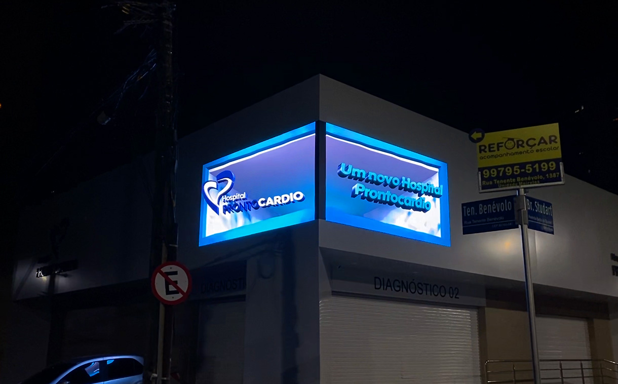 Painel de LED para lateral de campo