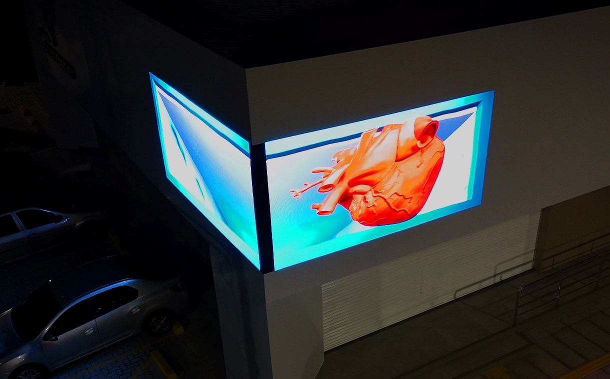 Painel de LED para lateral de campo