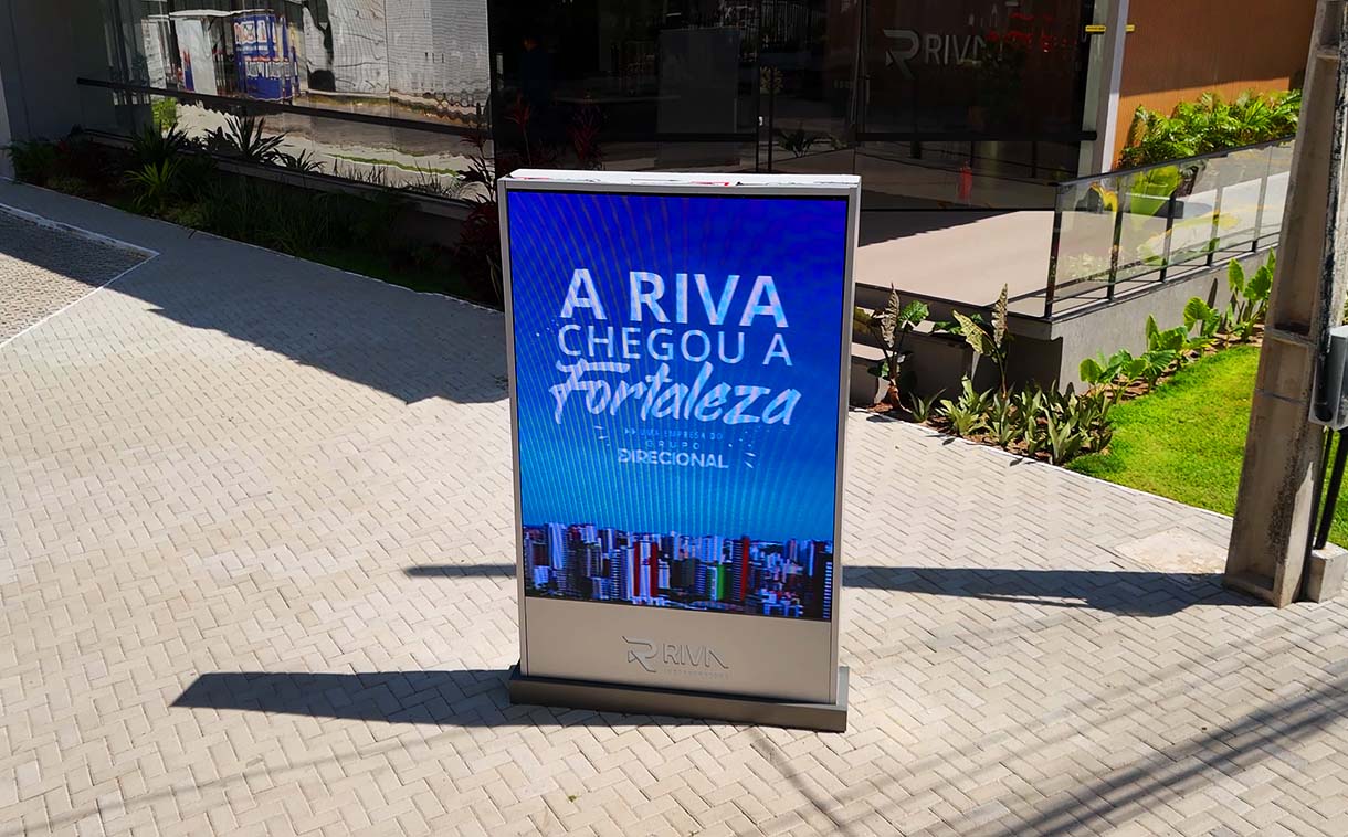 Painel de LED para lateral de campo