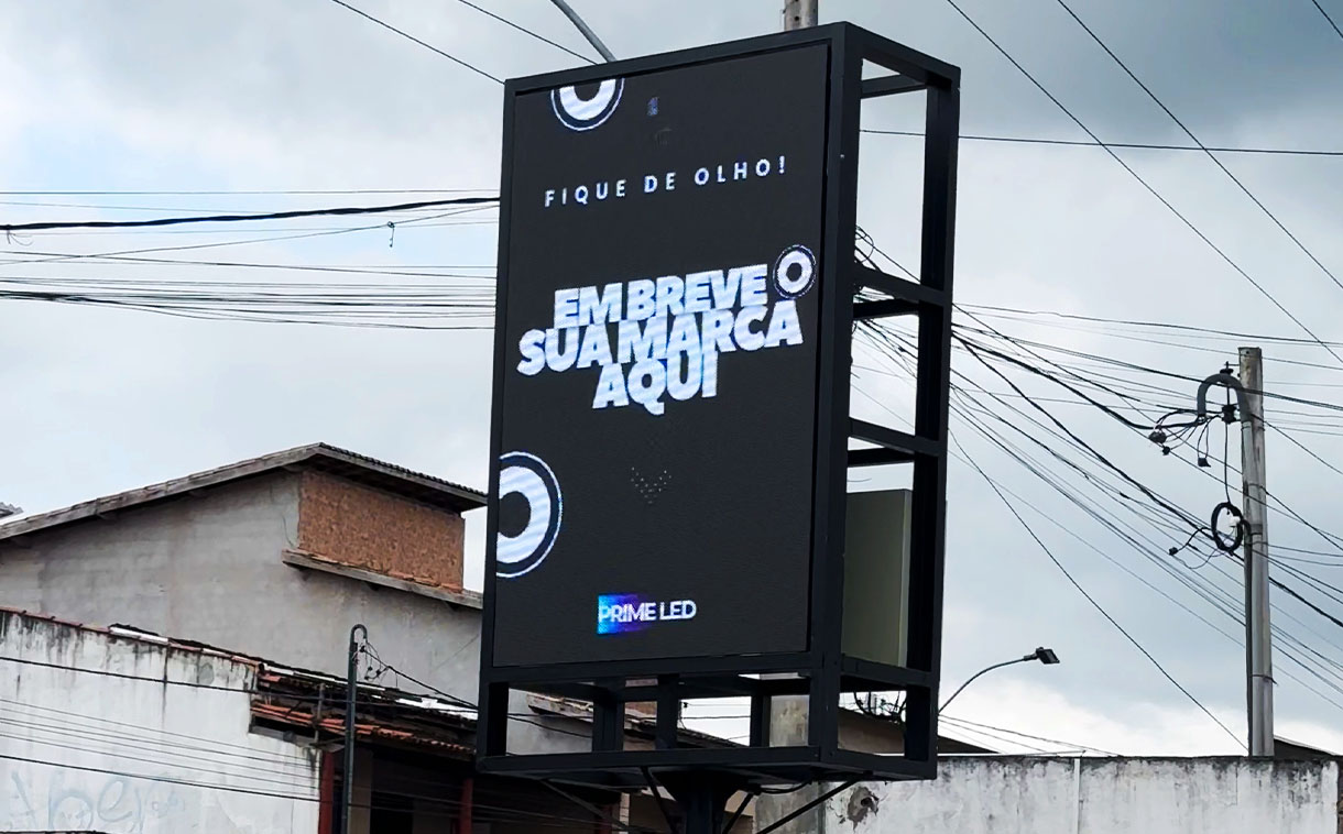 Painel de LED para lateral de campo