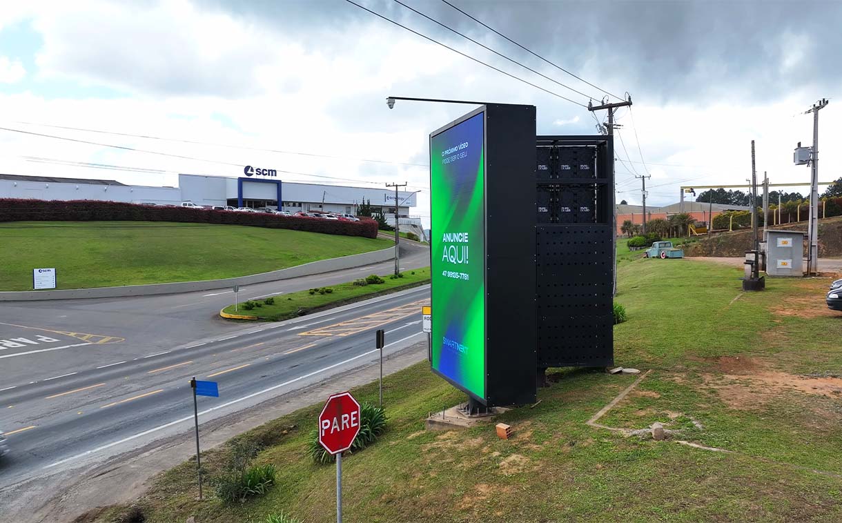 Painel de LED para lateral de campo