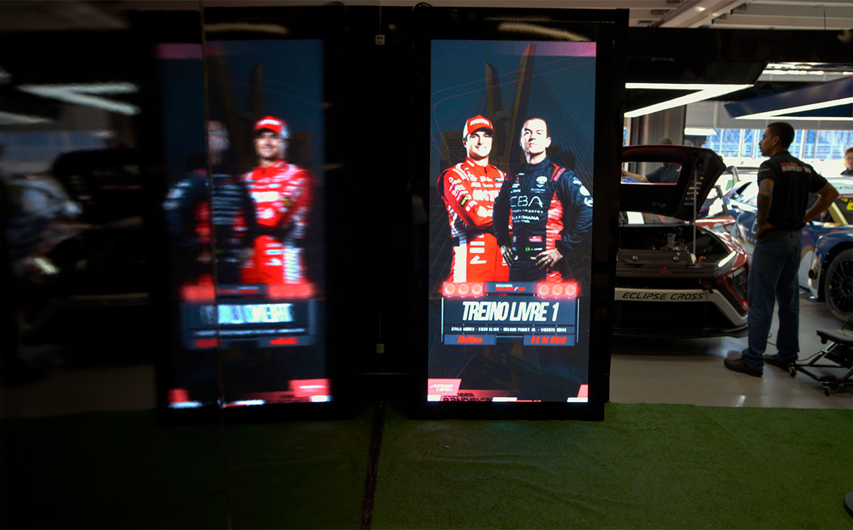 Painel de LED para lateral de campo