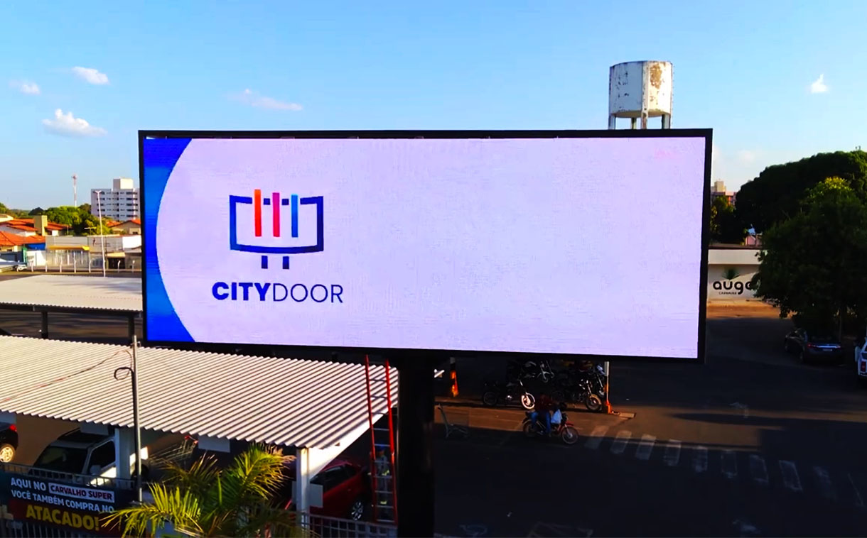 Painel de LED para lateral de campo