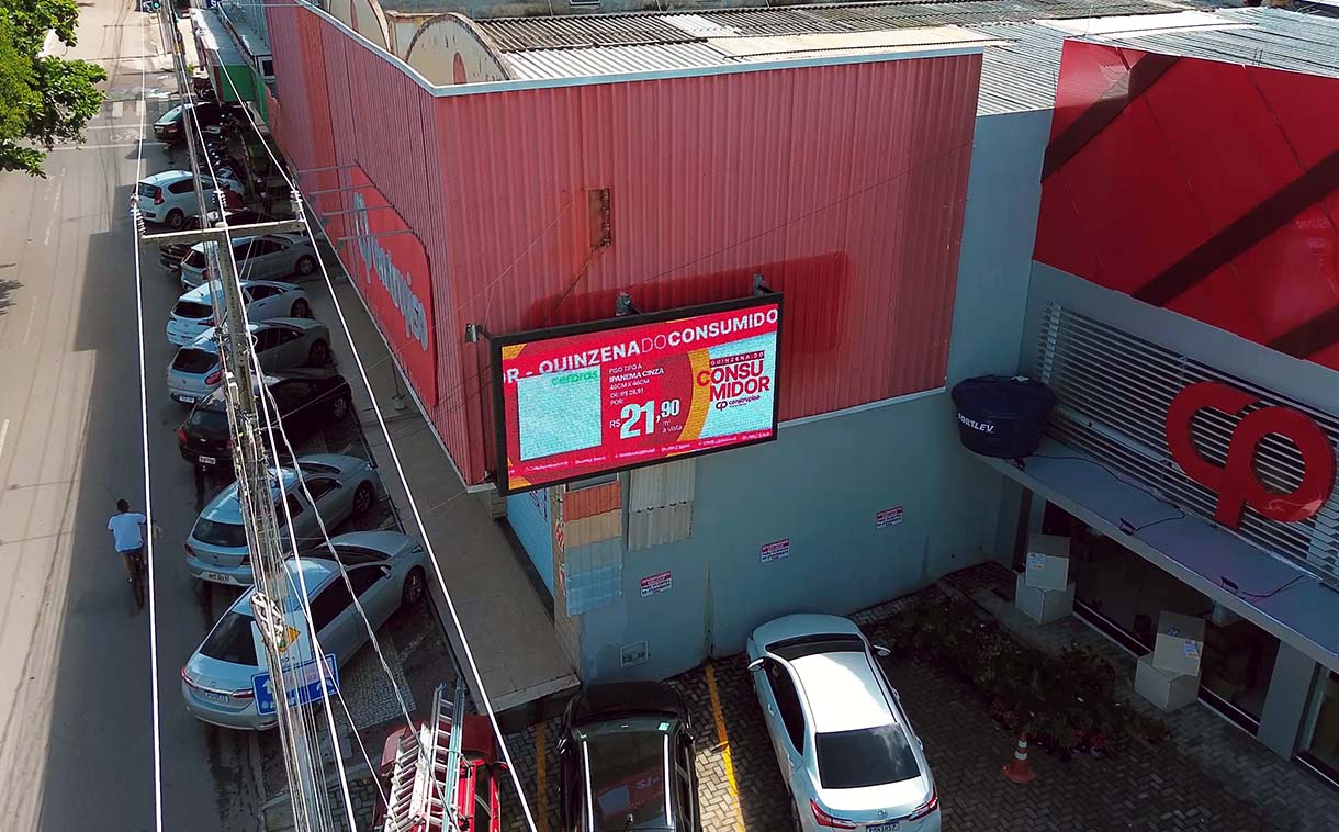 Painel de LED para lateral de campo