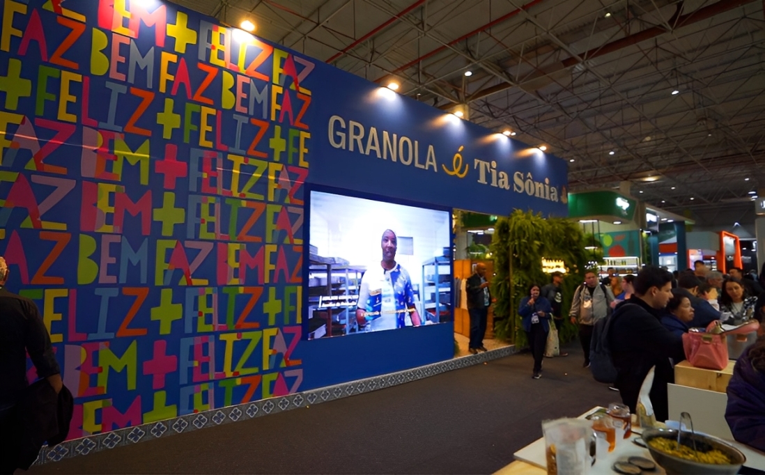 Painel de LED para lateral de campo