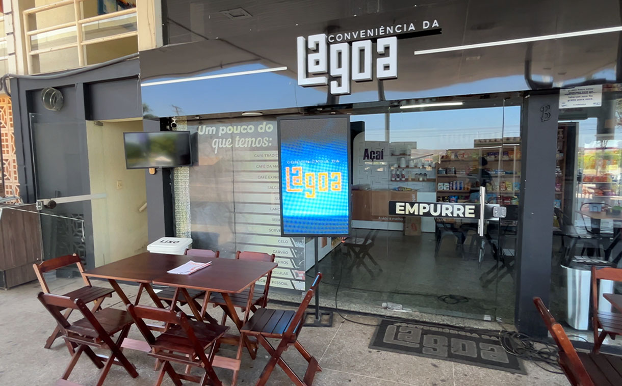 Painel de LED para lateral de campo