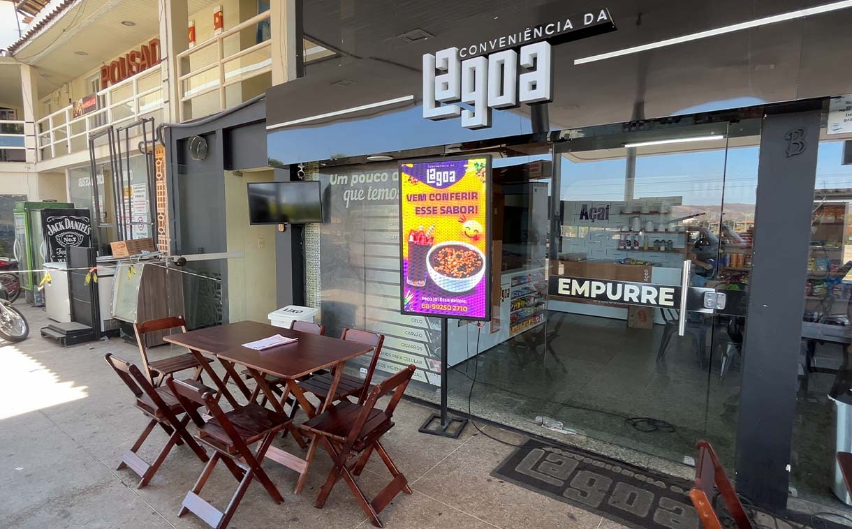 Painel de LED para lateral de campo